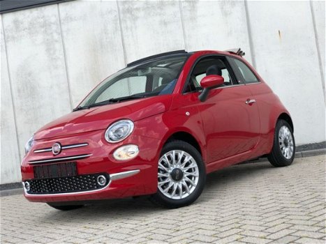 Fiat 500 C - TwinAir Turbo Lounge Navi Apple Carplay 5jr. garantie - 1