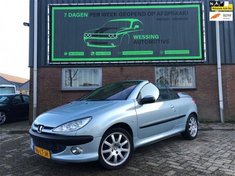 Peugeot 206 CC - 2.0-16V 136pk Cabrio NL auto nieuwe apk - 1