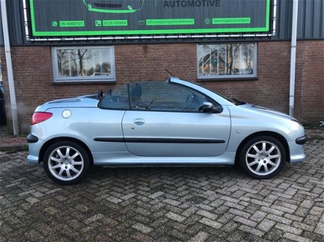 Peugeot 206 CC - 2.0-16V 136pk Cabrio NL auto nieuwe apk - 1