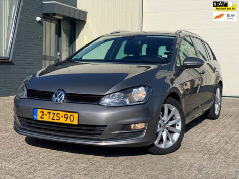 Volkswagen Golf Variant - 1.6 TDI Highline BTW AUTO Dist set. v.v VOL DEALER ONDERH 1e EIG HIGHLINE - 1