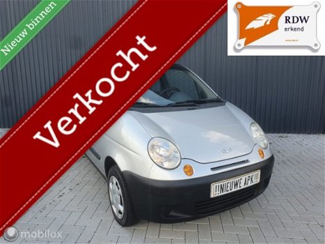 Daewoo Matiz - 0.8 Pure Nw APK NAP Zeer netjes zuinig rijden - 1