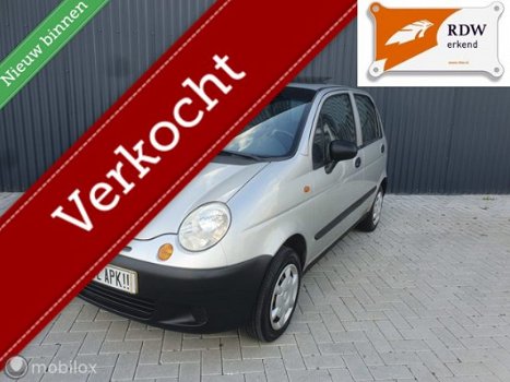 Daewoo Matiz - 0.8 Pure Nw APK NAP Zeer netjes zuinig rijden - 1