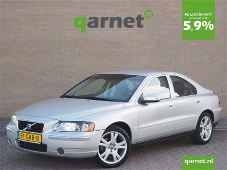 Volvo S60 - 2.4 Drivers Edition | Automaat | Navigatie | Stoelverwarming | Xenon | Leer | Slechts 87 - 1