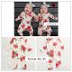 BABY ROMPER JUMPSUIT MET ROZEN MAAT 74/80 - 1 - Thumbnail