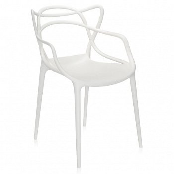 Kartell Masters Off Whte 2 stoelen SUPER STUNT - 1