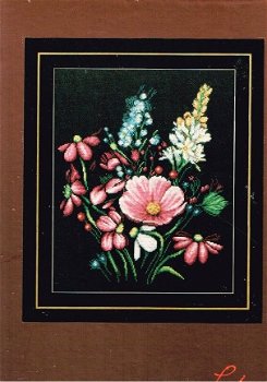 AANBIEDING LANARTE BORDUURPAKKET , FLOWERS 380 - 1