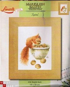 Marjolein Bastin borduurpakket  EEKHOORN Squirrel 34942