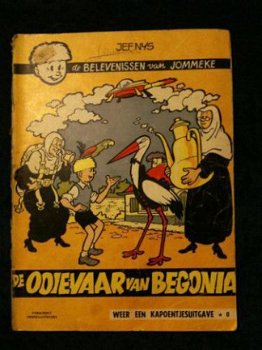 Origineel oud stripboek Jef Nijs 8: De Ooievaar van Begonia - 1