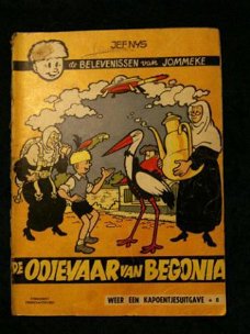 Origineel oud stripboek Jef Nijs 8: De Ooievaar van Begonia