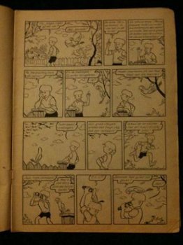 Origineel oud stripboek Jef Nijs 8: De Ooievaar van Begonia - 4