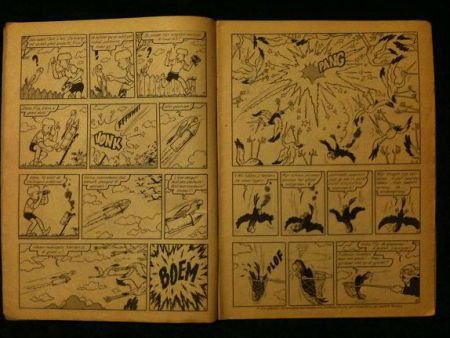 Origineel oud stripboek Jef Nijs 8: De Ooievaar van Begonia - 6