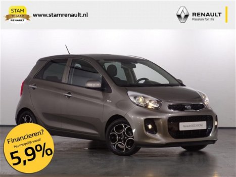 Kia Picanto - 1.0 CVVT First Edition Climate, Cruise, Lichtm. velg - 1