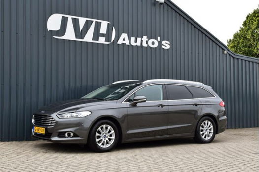 Ford Mondeo Wagon - 1.6 TDCi Titanium 02-2015 (NM) | Leder | Sport | Navi | Cam | PrG | Chroom - 1