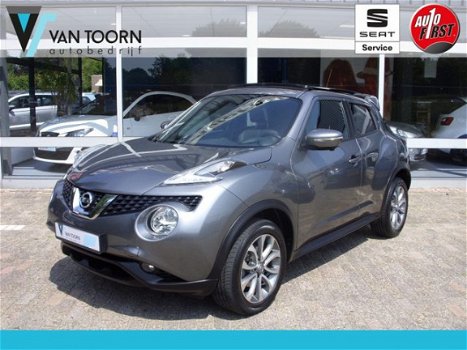 Nissan Juke - 1.6 Tekna Automaat , Panoramadak, leder, navi - 1