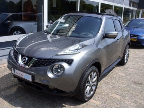 Nissan Juke - 1.6 Tekna Automaat , Panoramadak, leder, navi - 1