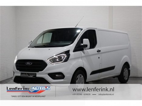 Ford Transit Custom - 2.0 TDCi 130 pk EU6 L2 Airco, Bijrijdersbank, Bluetooth, Cruise, PDC V+A, Tren - 1