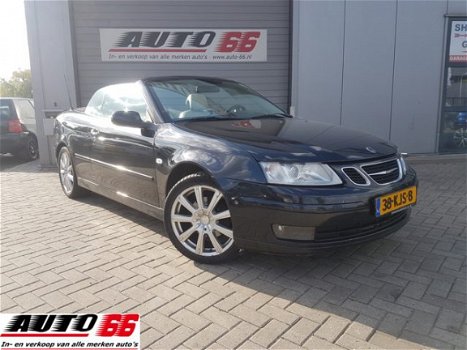 Saab 9-3 Cabrio - 1.9 TiD Linear Apk tot 06-2020 Navi leer (Inruil mogelijk) (bj 2006) - 1