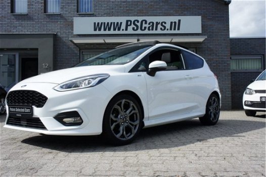 Ford Fiesta - 1.0 ST-Line Nieuw Model Bluetooth/Clima/Cruise/LED/Navi/Panorama/PDC/Velgen RIJKLAAR € - 1