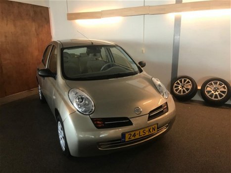 Nissan Micra - 1.2 Visia Apk Nieuw, 2e eigenaar, Goed onderhouden, E-Ramen, 5Drs, Weinig km, Nette s - 1