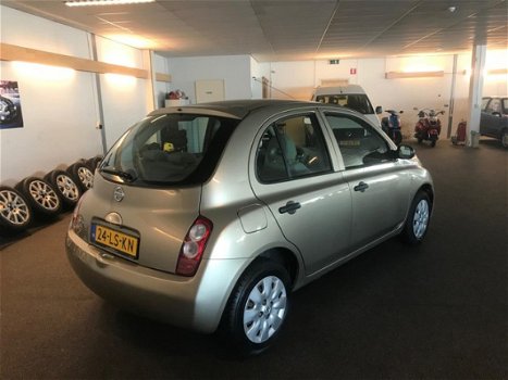 Nissan Micra - 1.2 Visia Apk Nieuw, 2e eigenaar, Goed onderhouden, E-Ramen, 5Drs, Weinig km, Nette s - 1