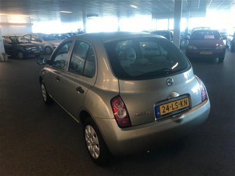 Nissan Micra - 1.2 Visia Apk Nieuw, 2e eigenaar, Goed onderhouden, E-Ramen, 5Drs, Weinig km, Nette s - 1