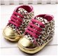 Baby schoenen gympen in leopard goud roze maat 18/19 - 1 - Thumbnail