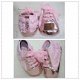 BABY DIOR SCHOENEN GYMPEN MET ROOSJES IN ROZE OF WIT MT 17/18/19/20/21 - 1 - Thumbnail