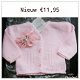 BABY VESTJE IN ROZE MET BLOEM MAAT 62 - 0 - Thumbnail