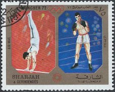 Postzegels Sharjah - 1972 Olympische Spelen (75)