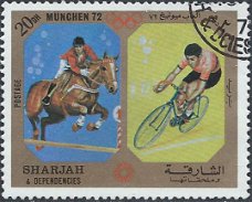 Postzegels Sharjah - 1972 Olympische Spelen (20)