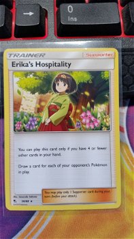 Erika's Hospitality 56/68 Rare Hidden Fates - 1