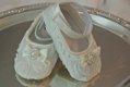 Baby petticoat jurk met zachte tule haarband en schoenen maat 74/80 - 2 - Thumbnail