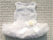 Baby petticoat jurk met zachte tule haarband en schoenen maat 74/80 - 4 - Thumbnail