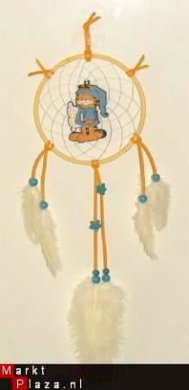 GARFIELD Dromenvanger / Dreamcatcher: Ring=13cm
