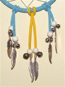 SESAMSTRAAT Dromenvanger / Dreamcatcher (BERT en ERNIE): Ring=10cm