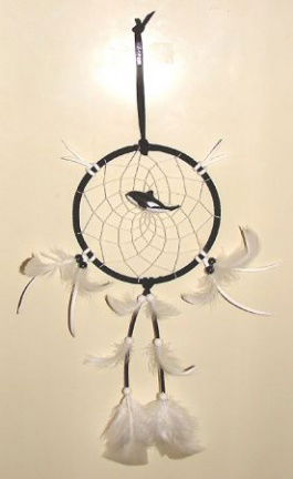 ORKA Dromenvanger / Dreamcatcher: Ring=13cm - nr. 1