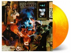 1 lp : ALICE COOPER - THE LAST TEMPTATION  geel vinyl