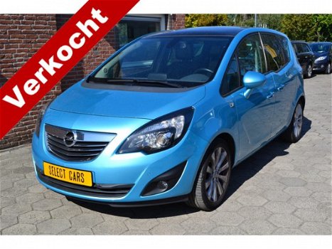 Opel Meriva - 1.4 Turbo Cosmo business edition 1e eigenaar abs airco navi cruise control panoramadak - 1