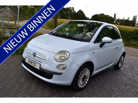 Fiat 500 - 1.2 Lounge '08 PUNTGAAF Panodak, Airco €4980, - 1