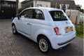 Fiat 500 - 1.2 Lounge '08 PUNTGAAF Panodak, Airco €4980, - 1 - Thumbnail