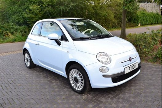 Fiat 500 - 1.2 Lounge '08 PUNTGAAF Panodak, Airco €4980, - 1