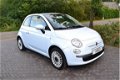 Fiat 500 - 1.2 Lounge '08 PUNTGAAF Panodak, Airco €4980, - 1 - Thumbnail