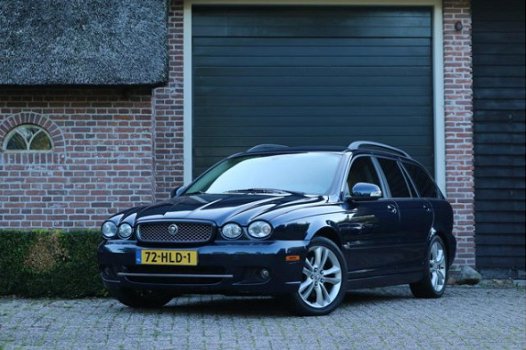 Jaguar X-type Estate - 2.2 D Executive AUTOMAAT (145pk) 2009 NAVI 1/2 LEER - 1