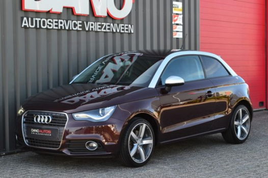 Audi A1 - 1.4 TFSI S-Tronic Pro Line 2011 Paars Xenon/Navi/Bose - 1