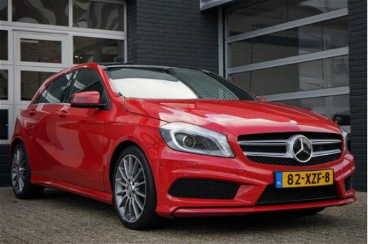 Mercedes-Benz A-klasse - 180 Ambition Aut. AMG-Pakket-Leder-Panoramadak-Xenon-LED-Navigatie-18