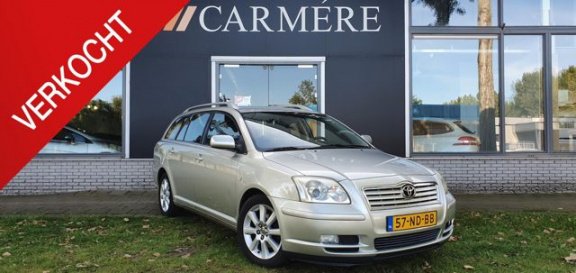 Toyota Avensis Wagon - 1.8 VVTi Linea Luna AUTOMAAT AIRCO APK 09-2020 TREKHAAK NAP NL AUTO - 1