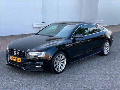 Audi A5 Sportback - 2.0 TDI 2x S-line Aut/Leer/Xenon/NAP Facelift - 1