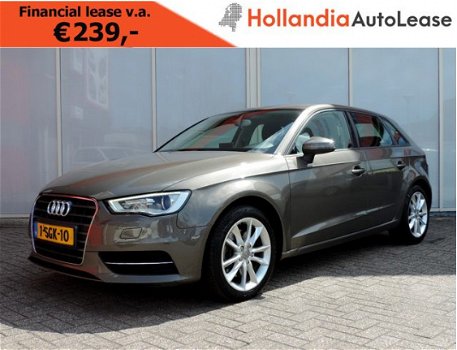 Audi A3 Sportback - 1.8 TFSI 180pk Aut7 Ambition Pro Line plus (leer, navi, xenon) - 1