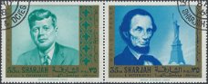 Postzegels Sharjah - 1968 Wereldvrede (1/1)