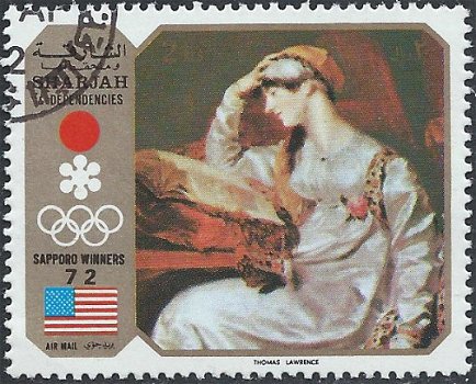 Postzegels Sharjah - 1972 Olympic Winners (2) - 1